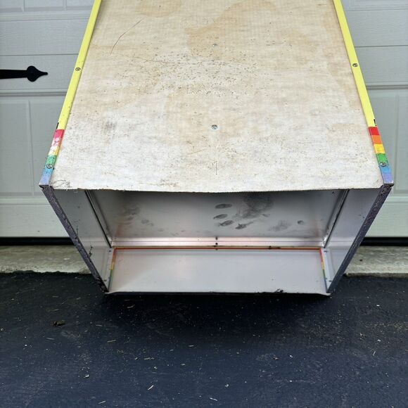 Vintage Rainbow Brite Rite Hite Kitchen Stove Play Set 1980s Metal Plastic - Picture 9 of 16